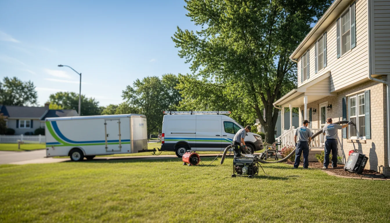Flooded Basement Restoration And Cleanup With Repair in Otley, IA near me